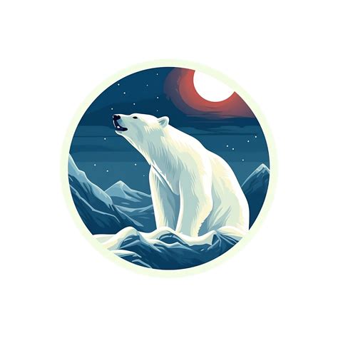 Polar Bear No Background Applicable to any Context Great for Print on ...