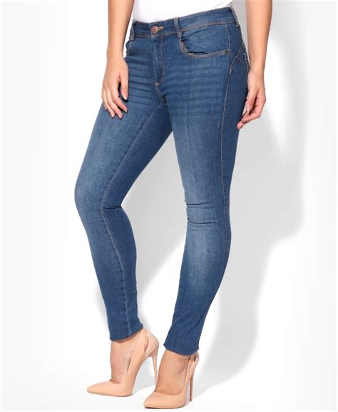 Jeans Lift And Shape Mid Wash Jeans Krisp