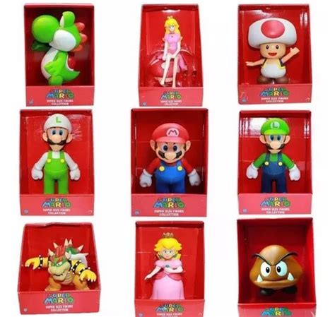 Boneco Super Mario Bros Kart Grande Cole O Personagens R Em S O