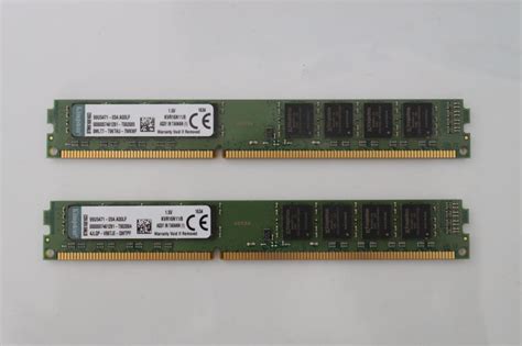 Kingston Ram X Gb Ddr Pc Mhz Kvr N