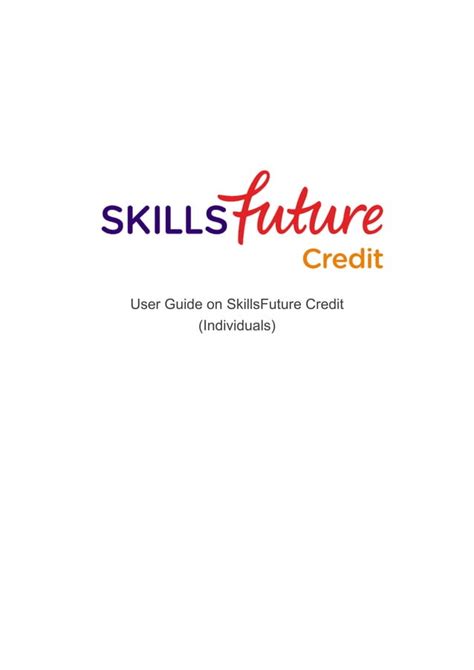 How To Claim SkillsFuture Credits PDF