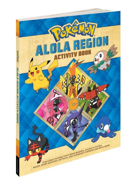 Pokémon Alola Region Activity Book Book By Lawrence Neves Official