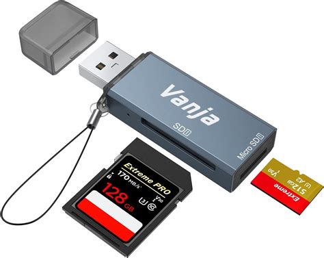 Usb Sd Card Reader Vanja 2 In 1 Usb 30 To Sdmicro Sd