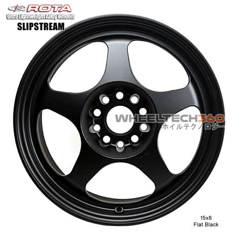 Rota Wheel Slipstream 15x8 5x10040mm 571mm Hubrota Rimsdiscount