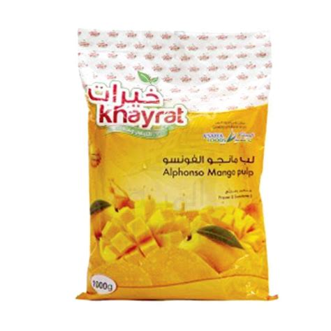 Al Meera Consumer Goods Q P S C Frozen Food Khayrat Mango Pulp