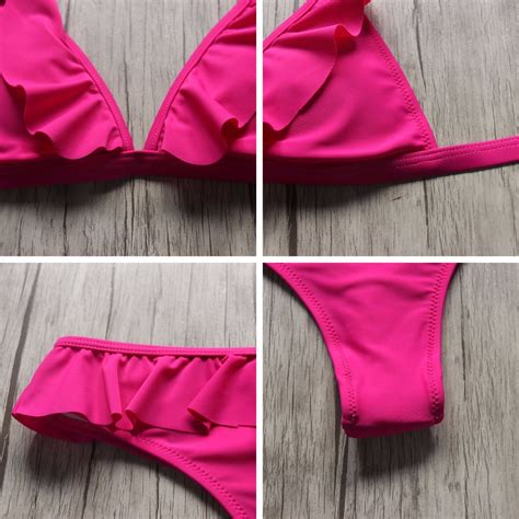 FREE SHIPPING Ruffles Bikini Set Bathingsuit JKP Allkpop Shop