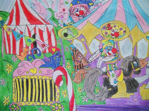 My Drawing Circus And Carnivals Fan Art 23287293 Fanpop