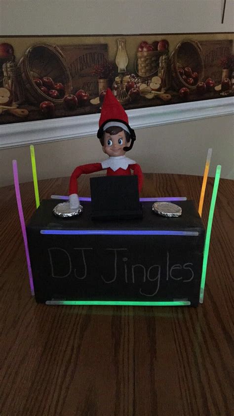 DJ Jingles Rockn Christmas Elf Antics Elf On The Shelf Awesome