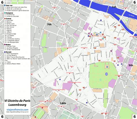 VI Distrito de París Viajar a Francia