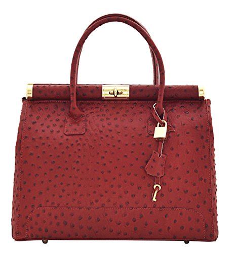 Giada Henkeltaschen Handtasche Italienische Tasche Echtes Leder Made