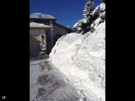 Crazy amount of Snow in winter of grande prairie Alberta | Grande ...