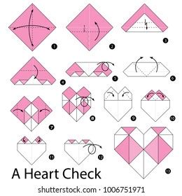 Origami Flower Origami Lotus Origami Diagram Stock Illustration ... 