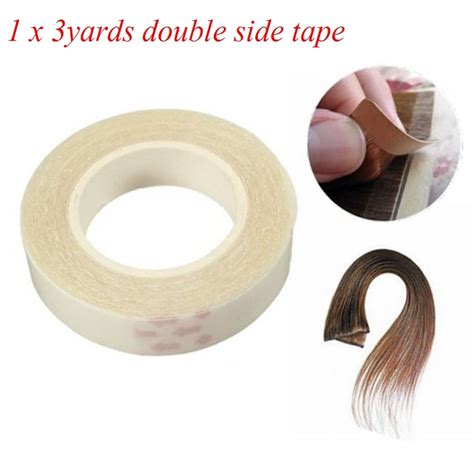 1cm 3m Double Sided Adhesive Tape For Skin Weft Hair Extensions Super