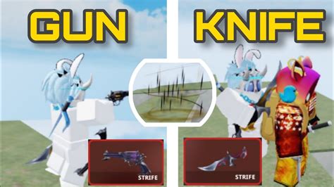 Mvsd Strife Gun And Knife Effect Showcase [roblox] Youtube