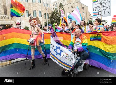 Israel 01st June 2023 Thousands Of People Marched In The Annual