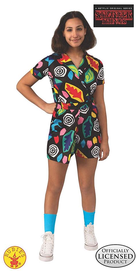 Stranger Things Season 3 Girl's Eleven Mall Dress Costume | Stranger ...