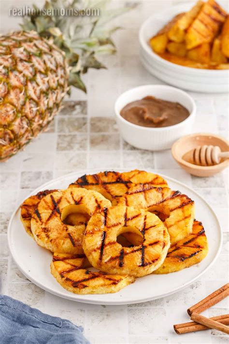 Grilled Pineapple Real Housemoms