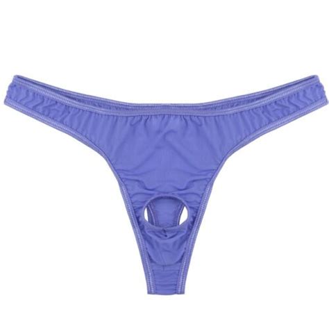 Us Men S Bikini Briefs Open Penis Hole Panties Thongs T Back G String