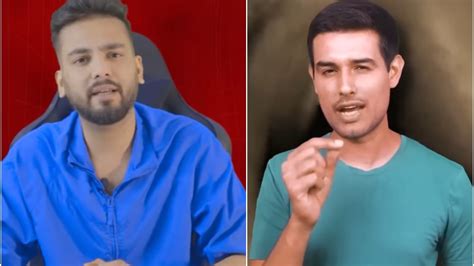 Elvish Yadav ने Dhruv Rathee को लेकर शेयर किया वीडियो कही ऐसी बातें