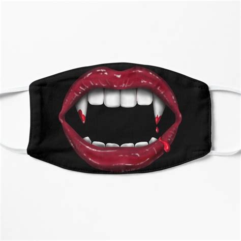 "Vampire Face Mask, Lips Reusable Face Mask - Vampire Teeth" Mask for ...