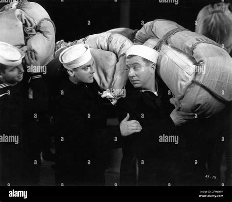 James Cagney And Frank Mchugh In Here Comes The Navy Director