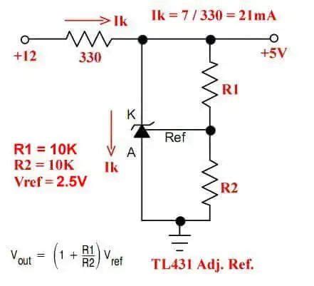 Experiments With TL431 Shunt Regulator Electronic Circuit Projects