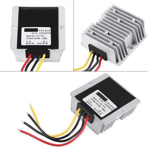 SURENHAP Convertisseur DC DC Convertisseur élévateur DC DC 5V à 12V 10A