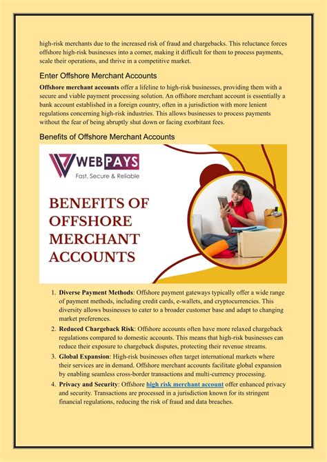 PPT Offshore Merchant Accounts A Lifeline For High Risk Business