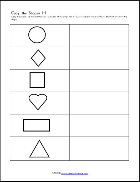 Visual Perceptual Activity Worksheets Chicago Occupational Therapy 3BE