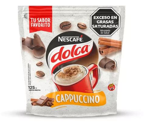 Nescafé Dolca mixes cappuccino 125gr cafe soluble MercadoLibre