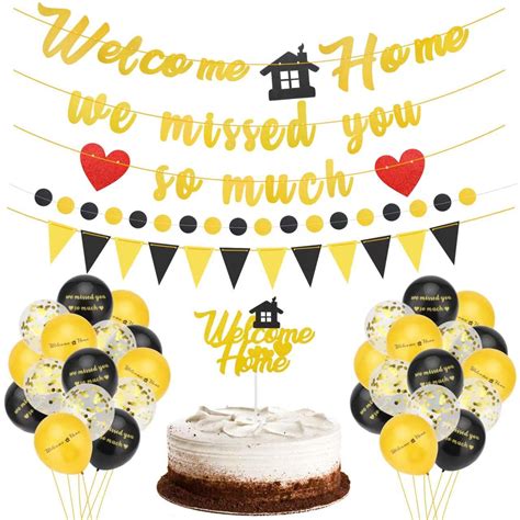 Buy Welcome Home Decorations Kit Welcome Home We Missed You So Much