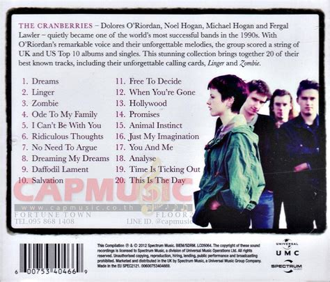 CD The Cranberries Dreams The Collection CAPMUSIC