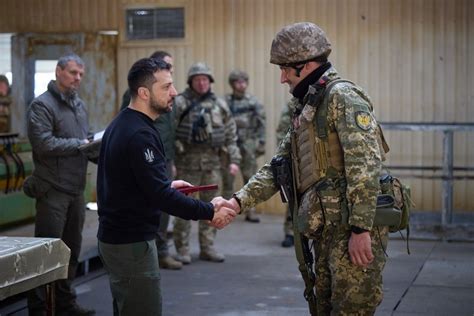 Ukraine War Latest Zelensky Visits Front Line Avdiivka Putin