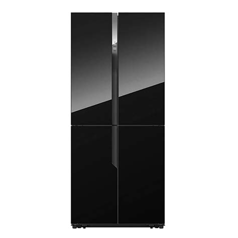 hisense fridge  doors cft black hajj electronics