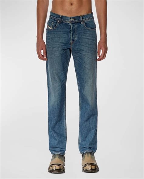 Diesel Men's 2023 D-Finitive L.32 Medium-Wash Denim Jeans | Neiman Marcus