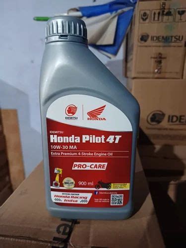 Semi Synthetic 10W30 Honda Pilot Four Stroke Engine Oil, Bottle of 900 mL at ₹ 350/litre in Rajkot