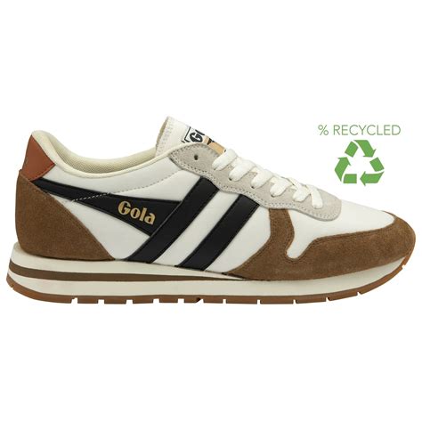 Buy Gola Daytona Chute Sneakers In Off White Tobacco Online From Gola