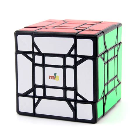 Mf8 Filho Mãe Double Deck 3x3x3 Skew Cubo Jogo Cubos Brinquedos