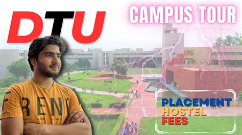 Dtu Campus Tour Vlog Best Campus Seen Ever😱 Dtu Jacdelhi Youtube