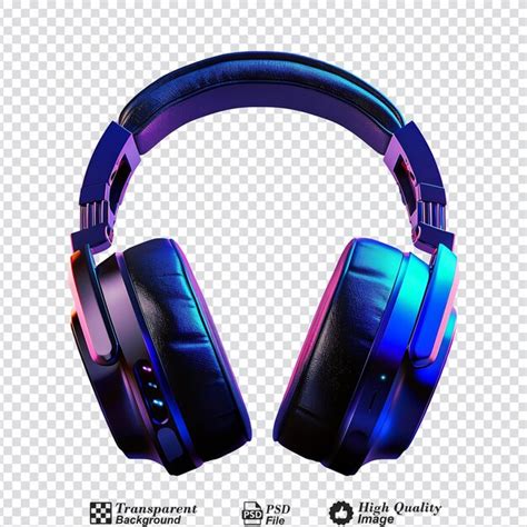 Premium PSD Beautiful Gaming Headphone Isolated On Transparent Background