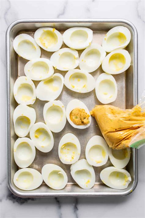 Buffalo Blue Cheese Deviled Eggs The Cheese Knees