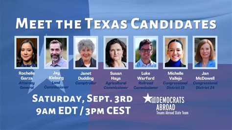 Meet The Texas Candidates