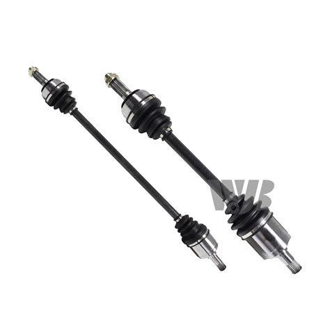 Wjb Front Pair Cv Axle Joint Shaft Assembly For Honda Crx