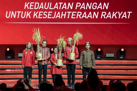 Foto Rangkaian Acara Di Rakernas Pdi Perjuangan Pdip Foto Katadata