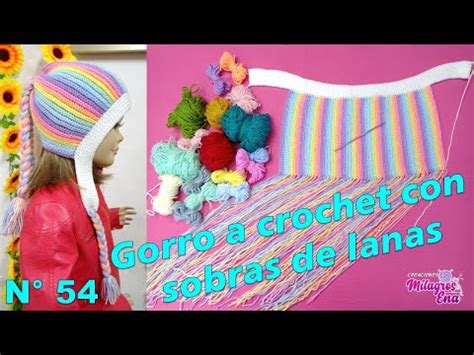 Video Increible Idea Solo Con Lanas Pequenas Teje Un Bonito Gorro