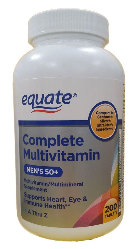 Equate Complete Ultra Mens Health 200 Tablets Lifeirl