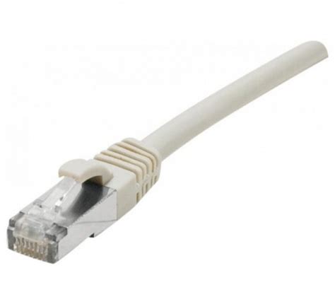 Cable RJ45 spécial PoE Cat 6 S FTP LS0H 1 M