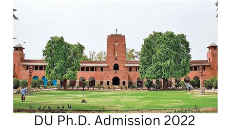 Du Ph D Admission Important Documents To Be Uploaded For The