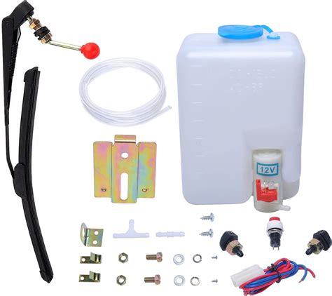 Universal Windshield Washer Pump Reservoir Kit 99300 Fluid Reservoir