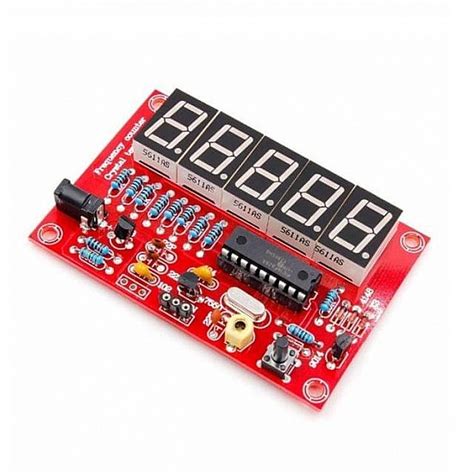 1Hz 50MHz Crystal Oscillator Frequency Counter Meter DIY Kit